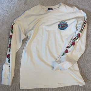 Santa Cruz longsleeve shirt flower sleeved
